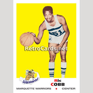 1969 Ric Cobb Marquette Warriors
