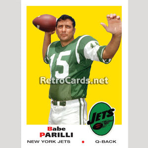 1969T Babe Parilli New York Jets