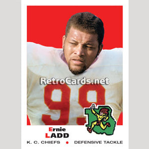 1969T Ernie Ladd Kansas City Chiefs
