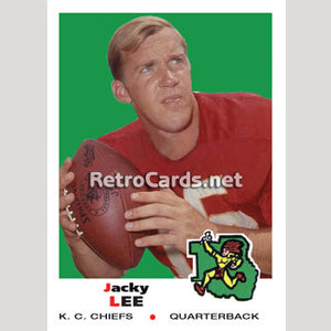 1969T Jacky Lee Kansas City Chiefs