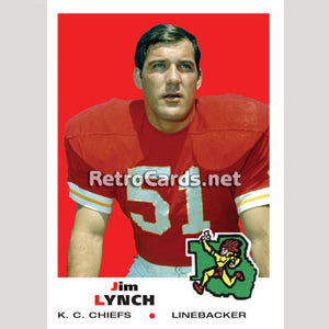 1969T Jim Lynch Kansas City Chiefs