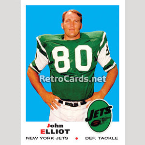 1969T John Elliot New York Jets