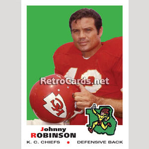 1969T Johnny Robinson Kansas City Chiefs