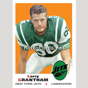 1969T Larry Grantham New York Jets