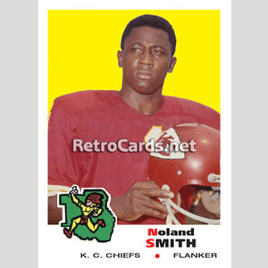 1969T Noland Smith Kansas City Chiefscollege:   number: 