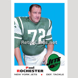 1969T Paul Rochester New York Jets