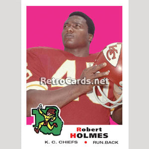 1969T Robert Holmes Kansas City Chiefs