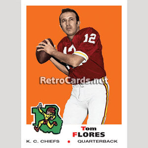 1969T Tom Flores Kansas City Chiefs