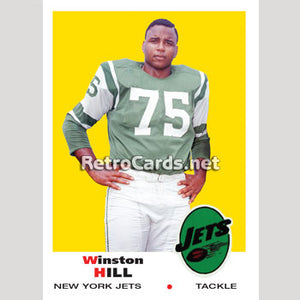 1969T Winston Hill New York Jets