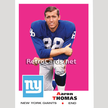 1969T Aaron Thomas New York Giants