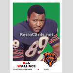1969T Bob Wallace Chicago Bears