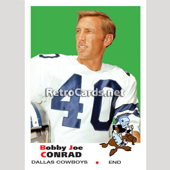 1969T Bobby Joe Conrad Dallas Cowboys