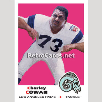 1969T-Charley-Cowan-Los-Angeles-Rams