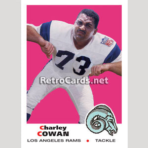 1969T Charlie Cowan Los Angeles Rams