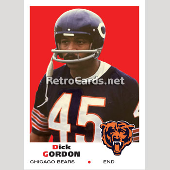 1969T Dick Gordon Chicago Bears