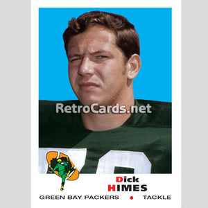 1969T Dick Himes Green Bay Packers