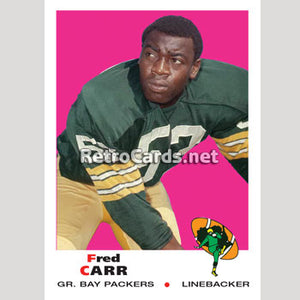 1969T Fred Carr Green Bay Packers