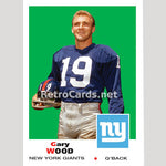 1969T Gary Wood New York Giants