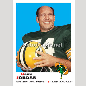 1969T Hank Jordan Green Bay Packers