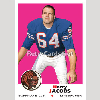 1969T Gus Otto Oakland Raiders – RetroCards