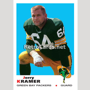 1969T Jerry Kramer Green Bay Packers
