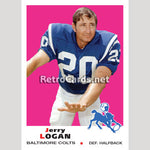 1969T Jerry Logan Baltimore Colts