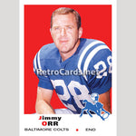 1969T Jimmy Orr Baltimore Colts