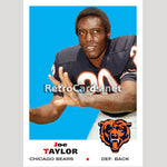 1969T Joe Taylor Chicago Bears