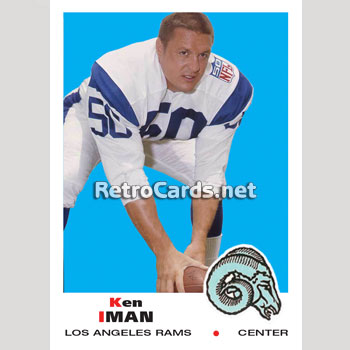 1969T-Ken-Iman-Los-Angeles-Rams