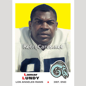 1969T Lamar Lundy Los Angeles Rams