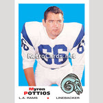 1969T-Myron-Pottios-Los-Angeles-Rams