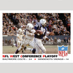 1969T NFL West Conference Playoff