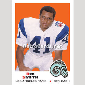 1969T Ron Smith Los Angeles Rams