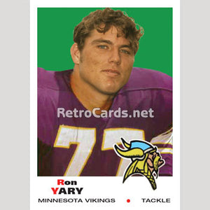 1969T Ron Yary Minnesota Vikings