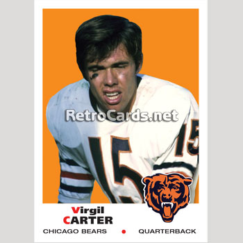 1969T Chicago Bears RetroCards Set