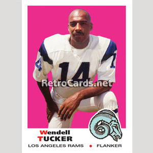1969T Wendell Tucker Los Angeles Rams