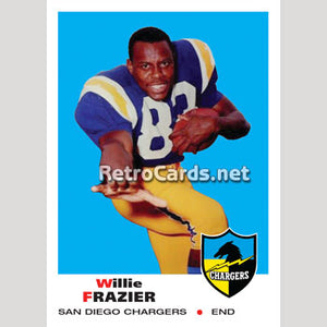 1969T Willie Frazier San Diego Chargers