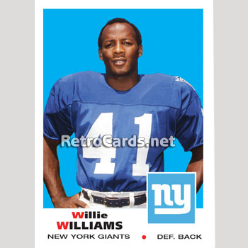 1969T Willie Williams New York Giants