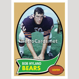 1970T Bob Hyland Chicago Bears
