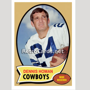 1970T Dennis Homan Dallas Cowboys