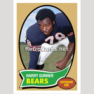 1970T Harry Gunner Chicago Bears