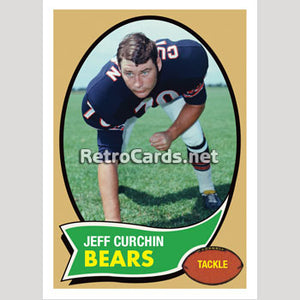 1970T Jeff Curchin Chicago Bears
