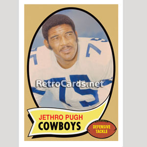 1970T Jethro Pugh Dallas Cowboys