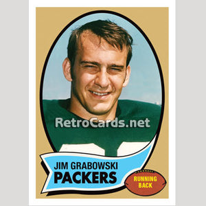 1970T Jim Grabowski Green Bay Packers