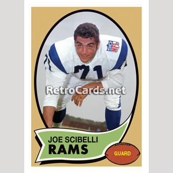 1970T Los Angeles Rams RetroCards Set