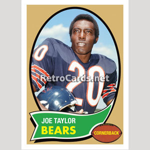 1970T Joe Taylor Chicago Bears