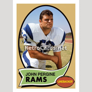 1970T John Pergine Los Angeles Rams