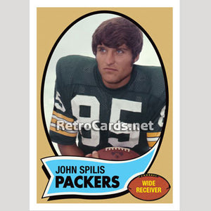 1970T John Spilis Green Bay Packers