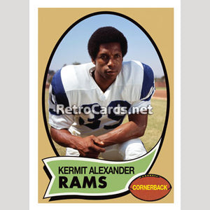 1970T Kermit Alexander Los Angeles Rams