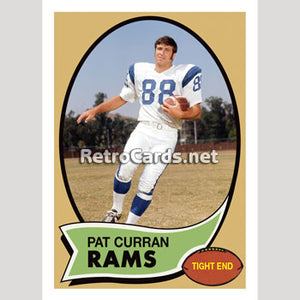 1970T Pat Curran Los Angeles Rams